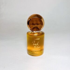 A Touch Of Class Cologne 1.6 FL OZ By Faberge Splash Rose Gold Bottle